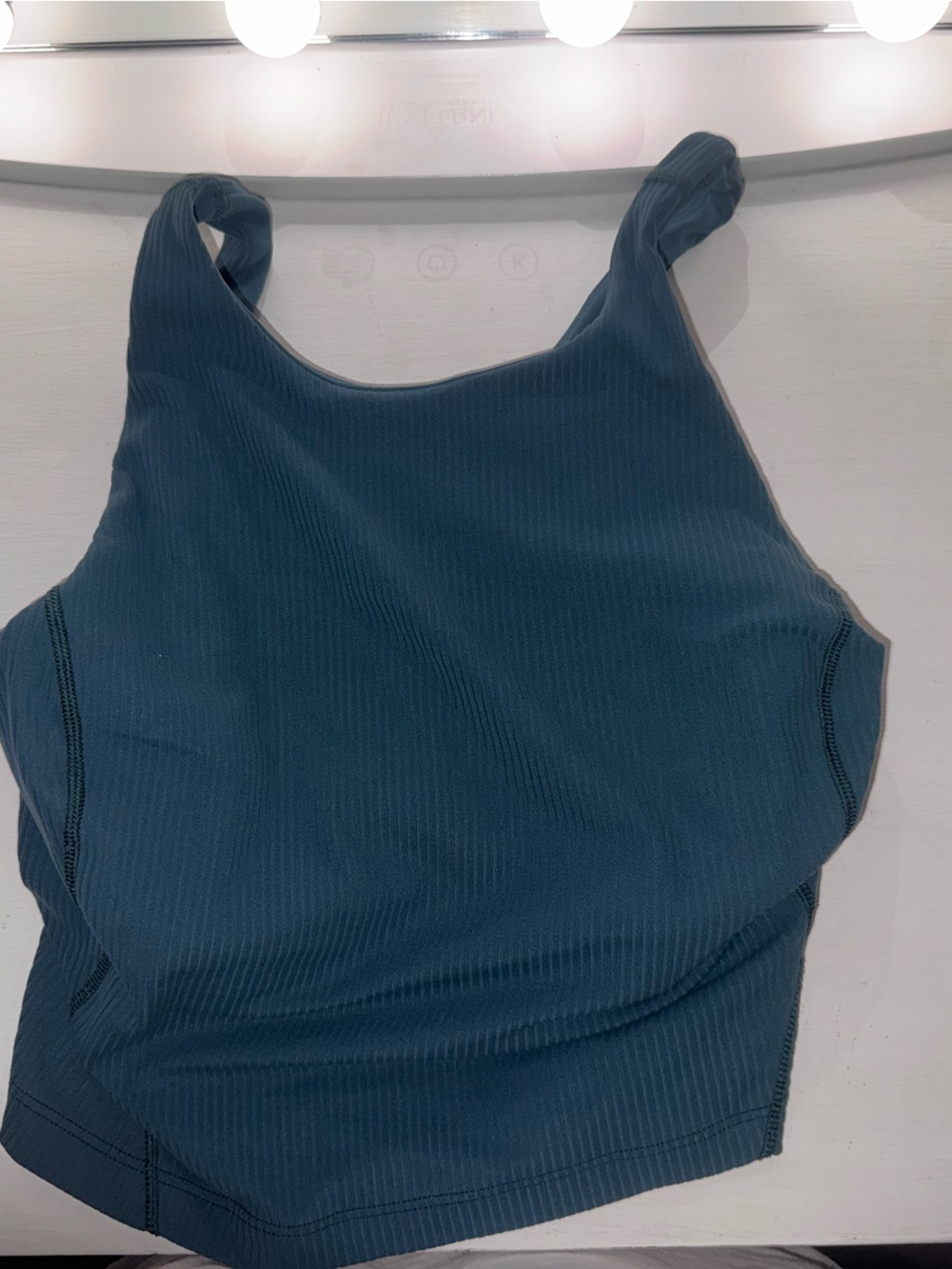 lululemon athletica Ribbed Tank Top in green